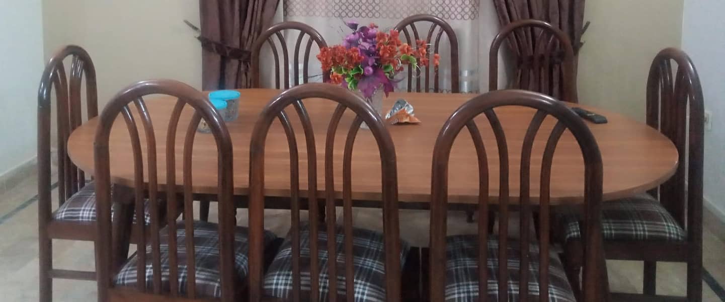 8 chair dinning table shisham wood 1