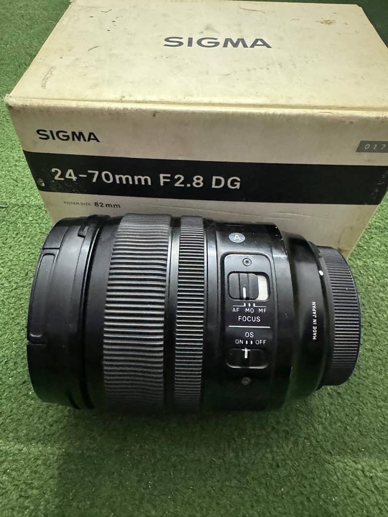 sigma 24-70mm F 2.8 DG Canon 3