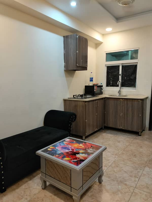 1 Bedroom Furnished Apartment Available For Rent in E-11/4 near main Margala road 5