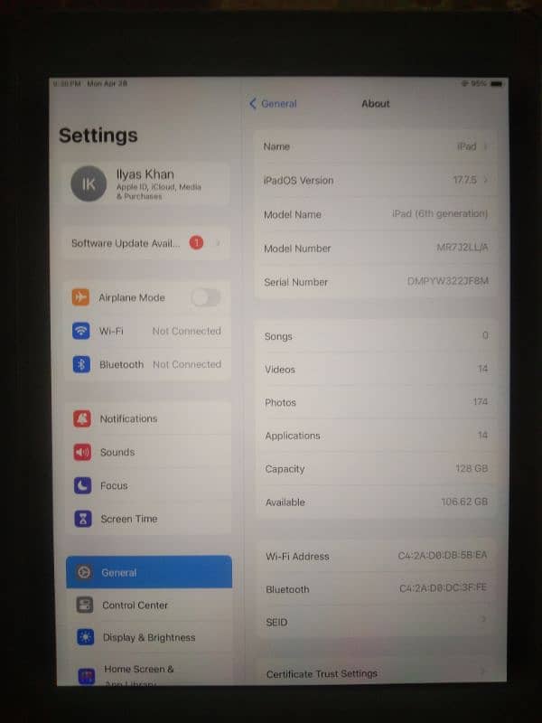 Ipad 6 5