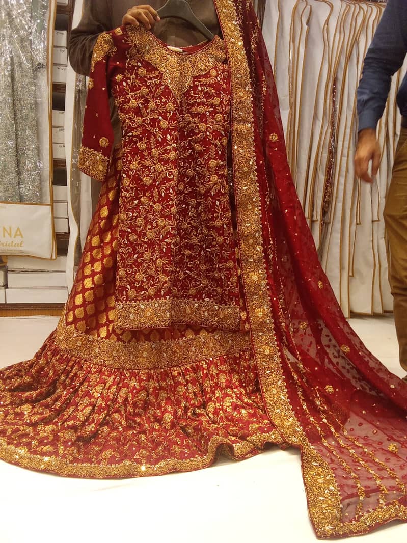 Bridal Dress for Baraat and Valima 0