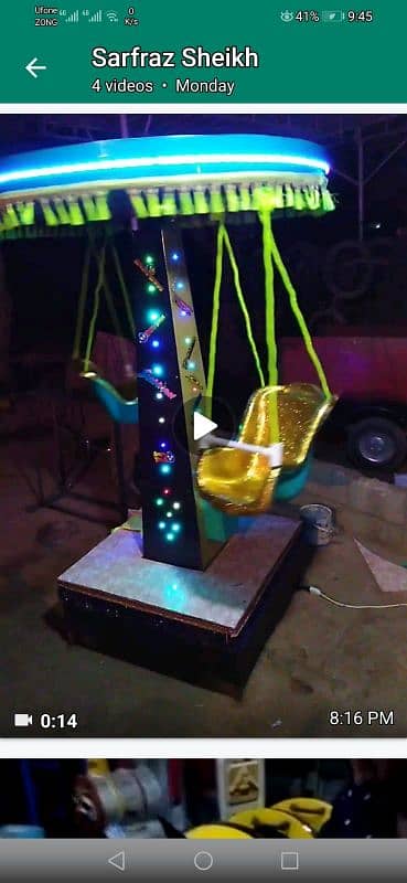 Swing Rides |  Toyland | Kid Ride | Token / Rides / jumping caslte 3
