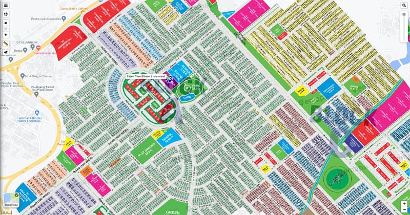 8 mrle plot for sale Faisal town a black beautiful location 1