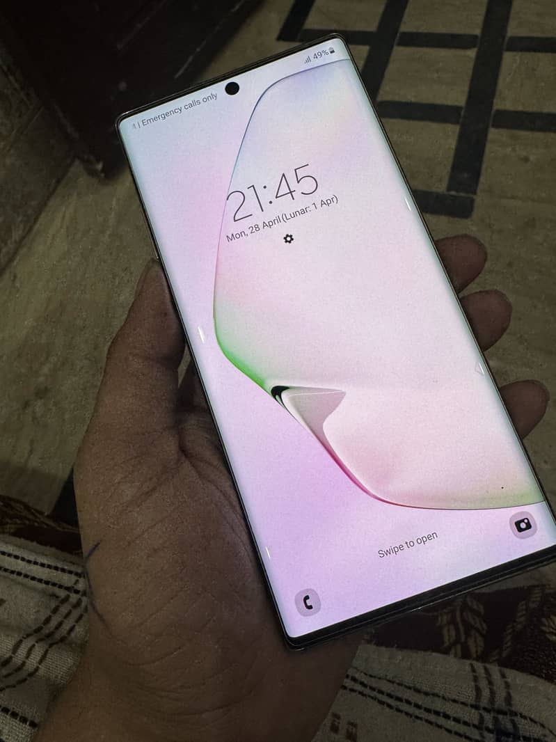 Samsung Note 10plus 12/256 Dual physical sim PTA Approved 2