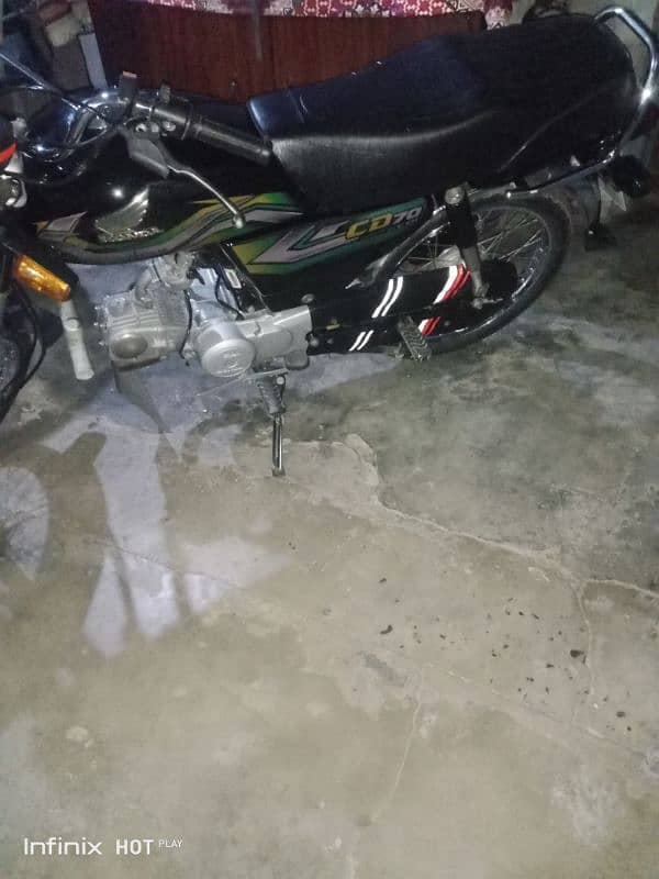 Honda 70 2023 mdl black 4