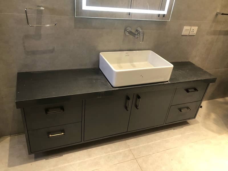 Corian vanity 14