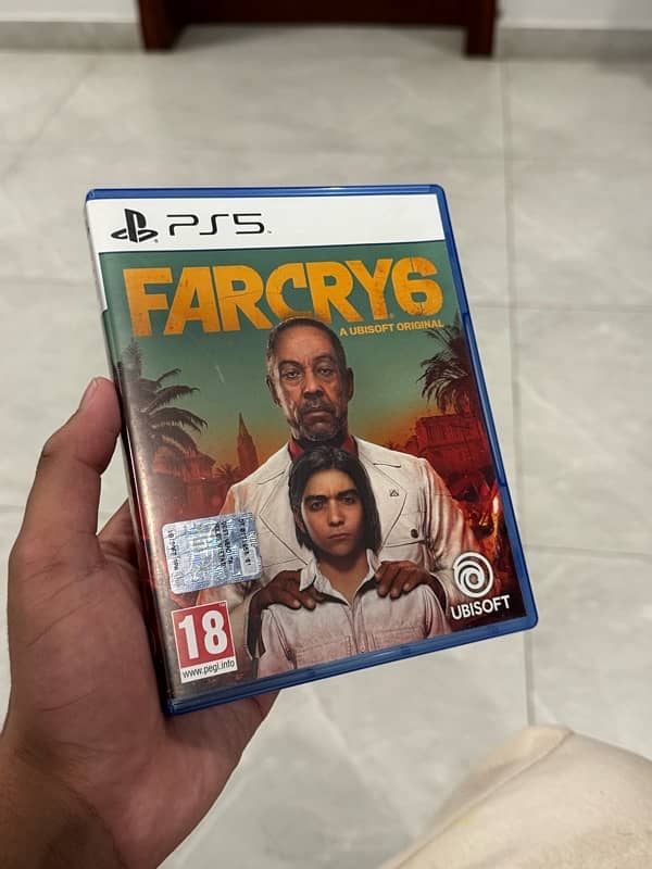 FARCRY 6 PS5 10/10 conditon 0