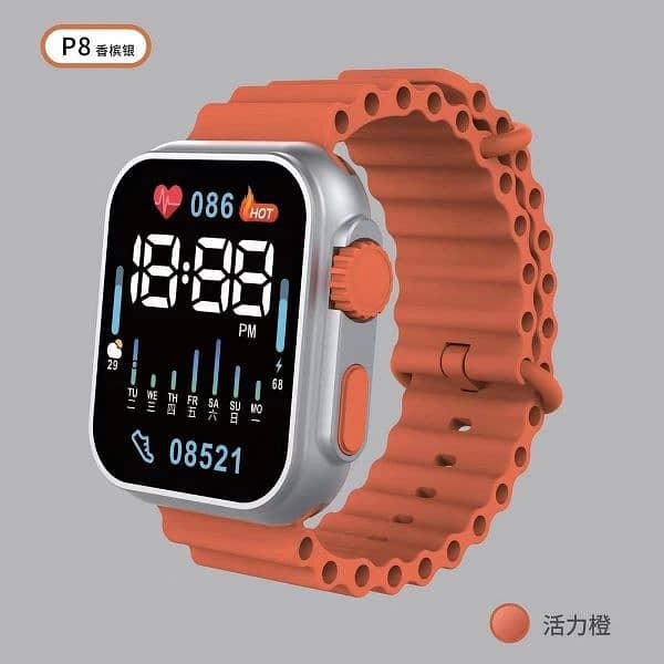 New Explosions LED Watch 7