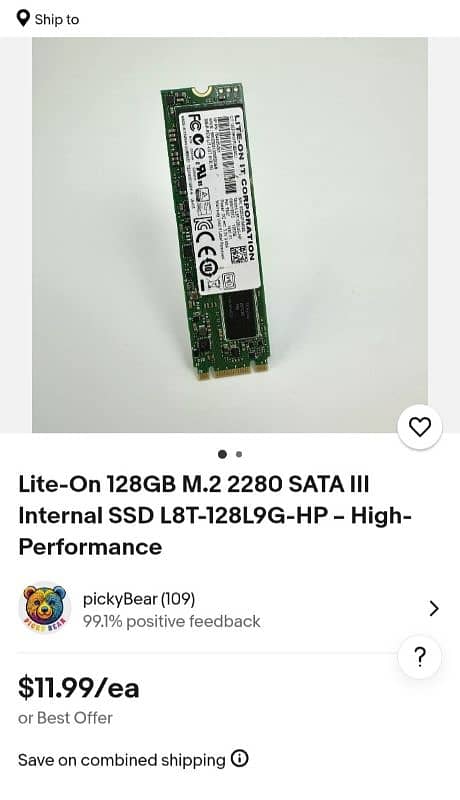 128gb SSD It's provide very High speed 3