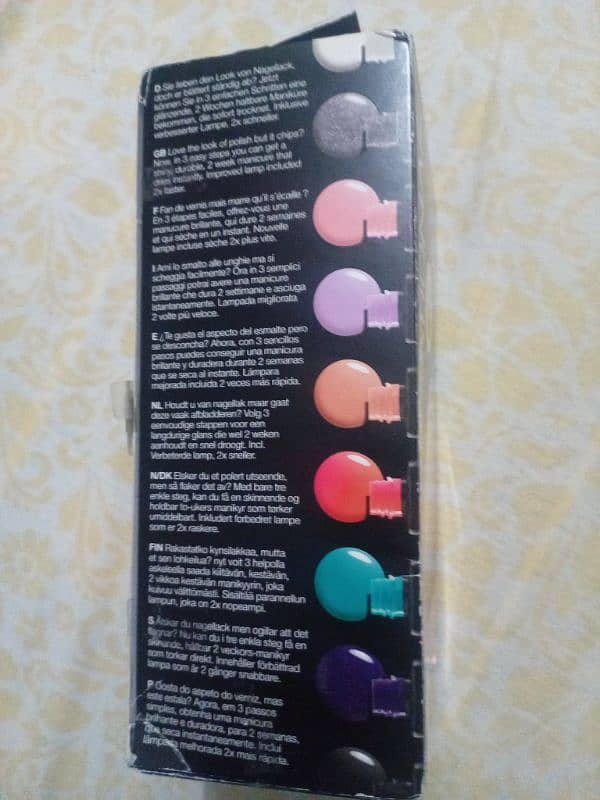 Deluxe gel starter kit for use only nals 1
