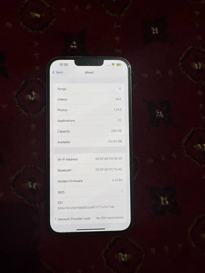 Iphone 13 pro max 256gb non pta 7