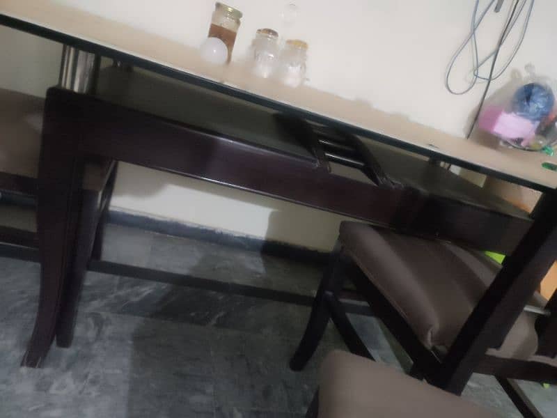 dining table with 6 chairs 0