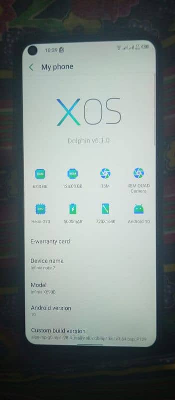 Infinix Note 7 0