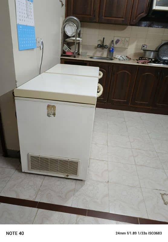 Waves Deep Freezer in fresh condition 1