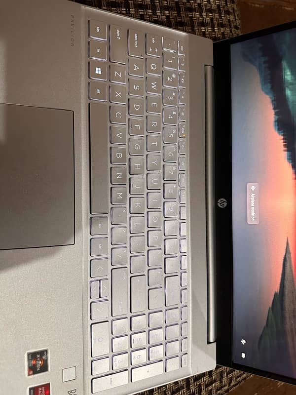 Hp laptop just like new with complete box 11th generation 1