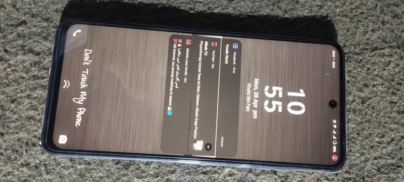 My Vivo y28/.  6/128 lush condition 10/10 with poch 4