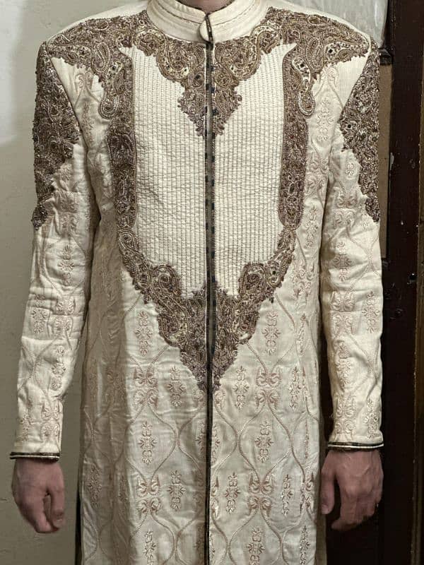 Almirah's Wedding Dulha Sherwani (Golden) - Size M 0