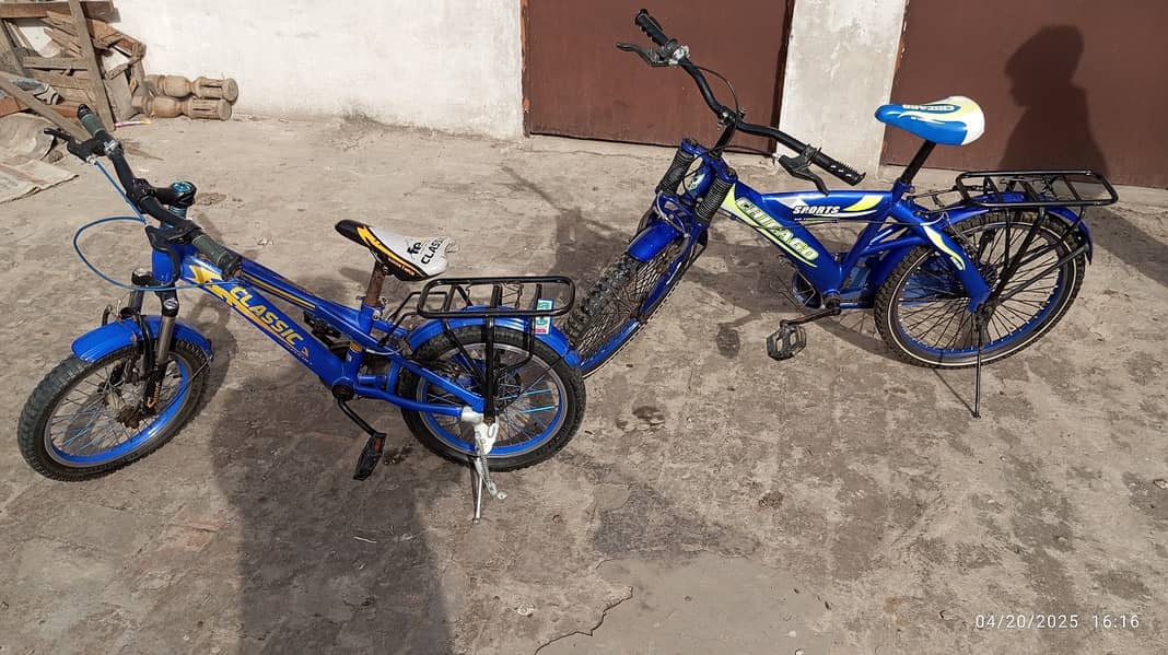 Classic bicycle (Small) @ 13,000/- Chicago bicycle (Big) @ 15,000/- 6