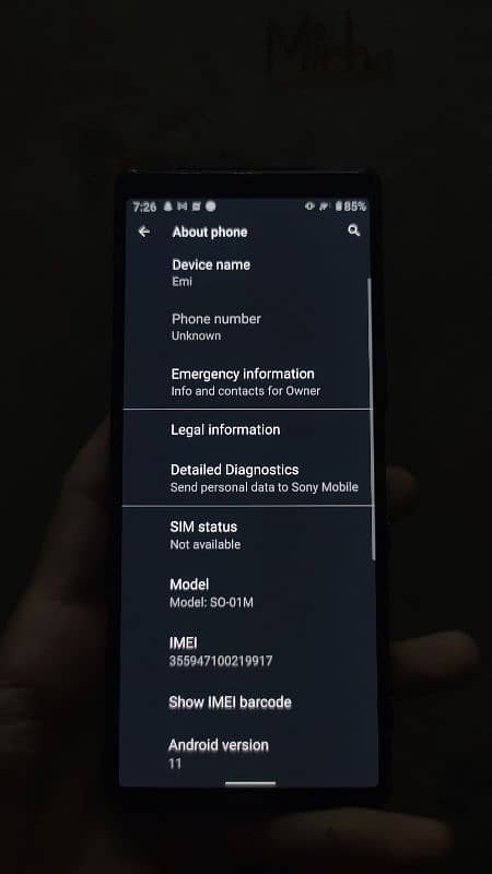 sony xperia 5 non pta 3