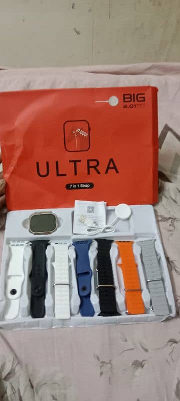 Smart watch with 7 Straps 0