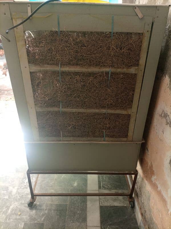 Room cooler with electric saver device 1
