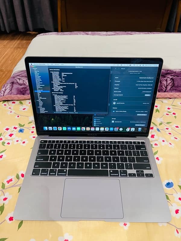 MacBook Air i3 13.3-inch Retina 8gb 256gb 2020 0