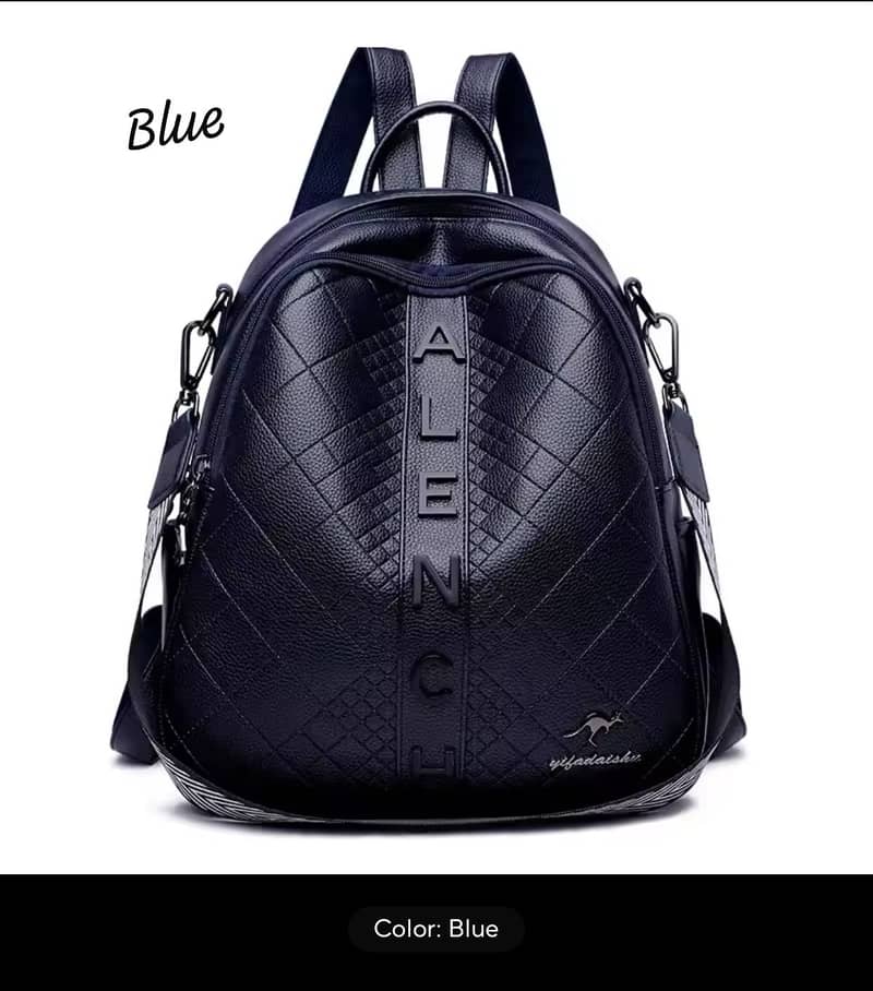 Kangaroo Twin Bags, Travel Use Stylish Backpack & Crossbody Premium 4