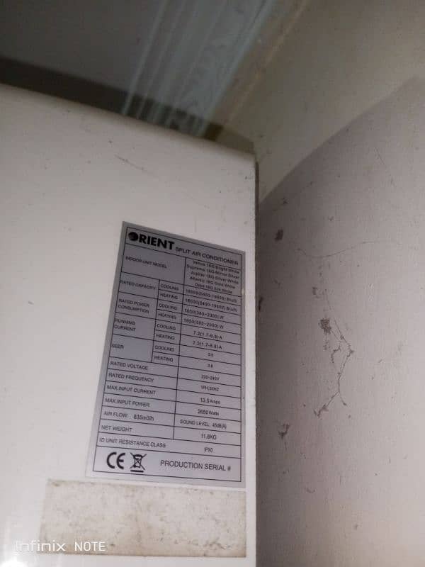 Orient Jupiter DC inverter 1.5ton 3