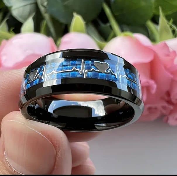 201 stainless steel stylish Ring 3