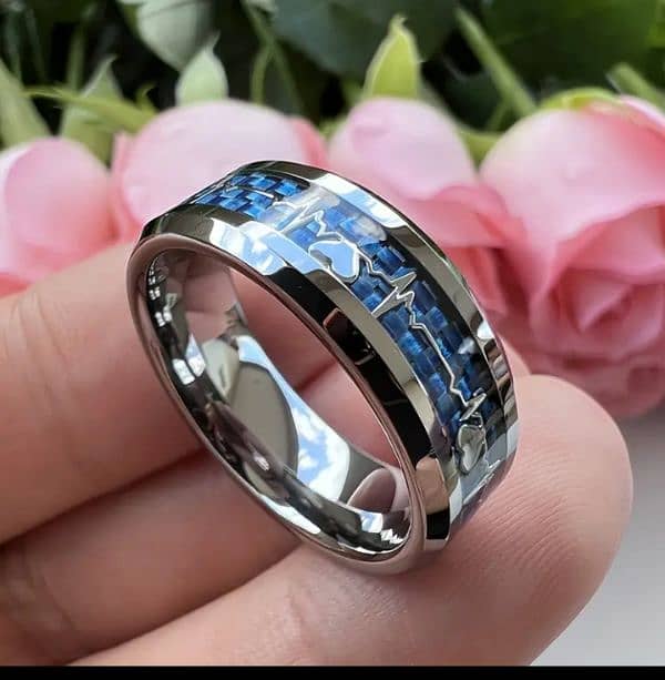 201 stainless steel stylish Ring 4