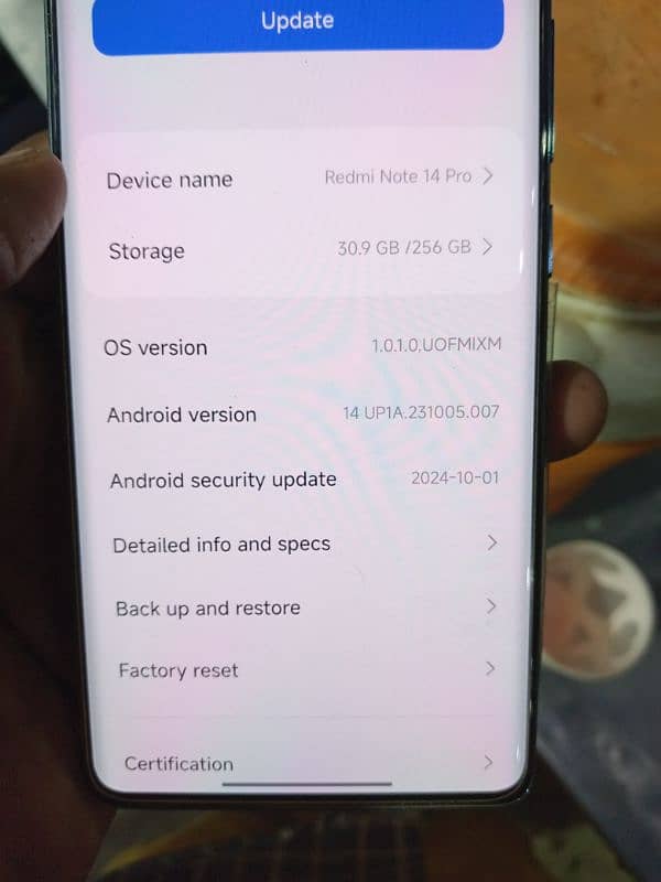Redmi note 14pro 1