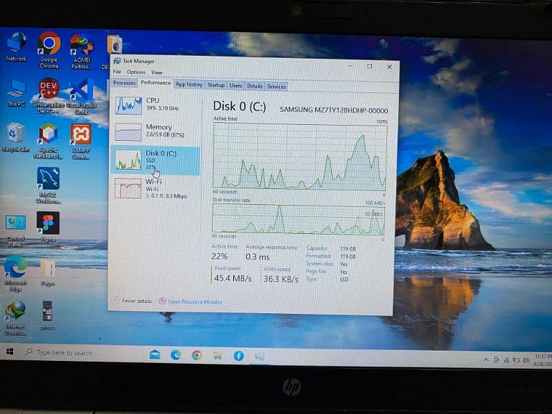 HP Laptop Elitebook model 8470p 5