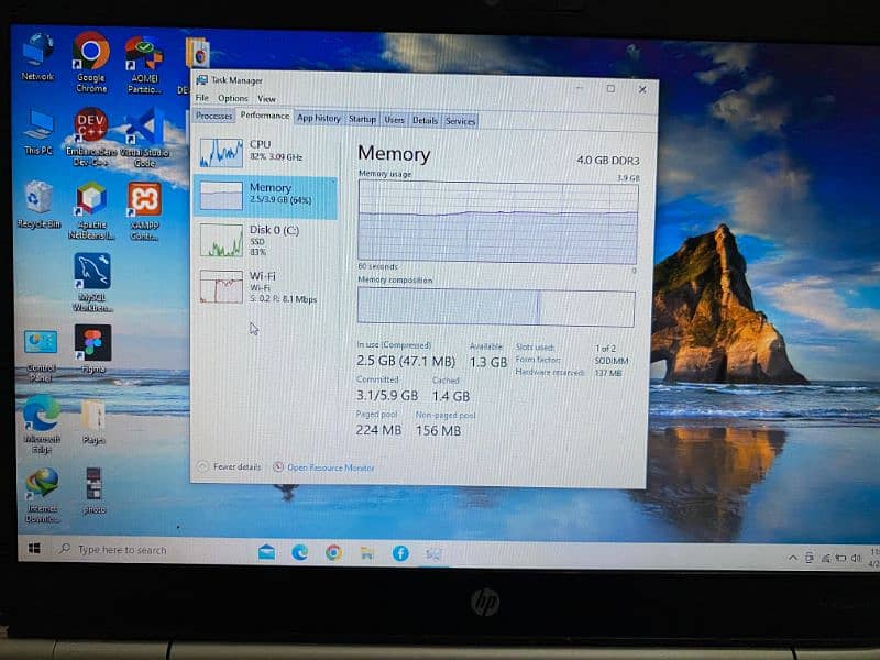 HP Laptop Elitebook model 8470p 6