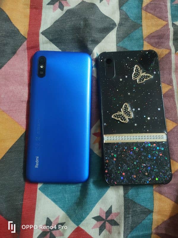 i m selling redmi 9A blue color withbox 2
