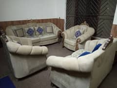 7 Seater Sofa Set with 3 Piece Table Set