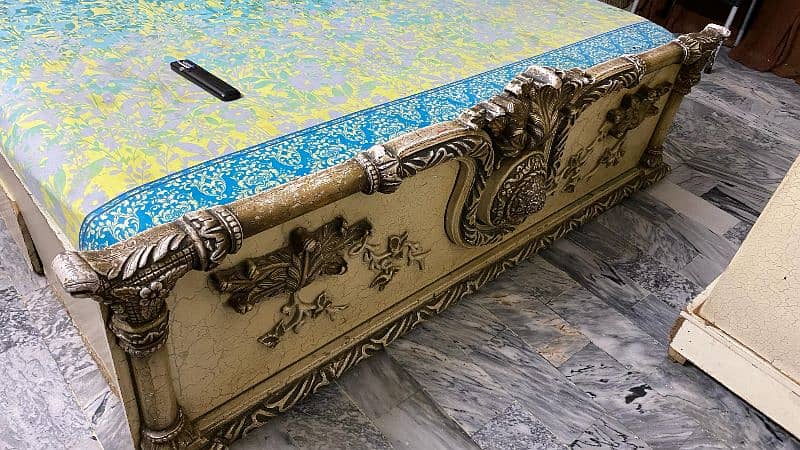 Pure Lasani Deco Bed wtih 2 Side tables and Dresser 1