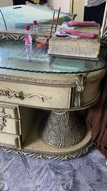 Pure Lasani Deco Bed wtih 2 Side tables and Dresser 3
