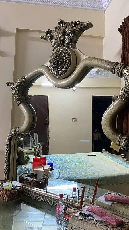 Pure Lasani Deco Bed wtih 2 Side tables and Dresser 4