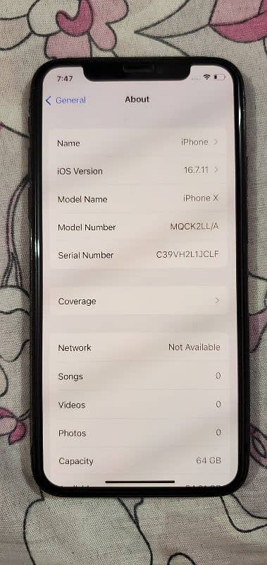 iPhone x PTA approved 1