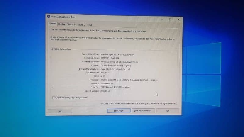 10th Gen Gaming PC 0