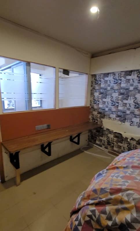 Sami furnished office for rent 700sqft in shahar e Faisal. 2