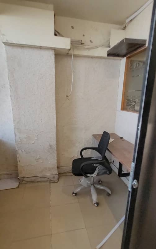 Sami furnished office for rent 700sqft in shahar e Faisal. 6