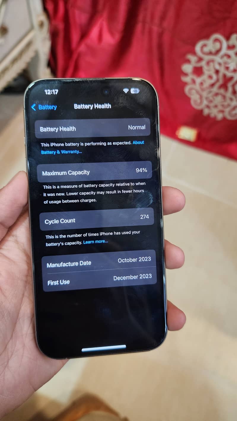 Iphone 15 pro jv 128gb with bix 1