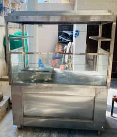 Shawarma and burger counter