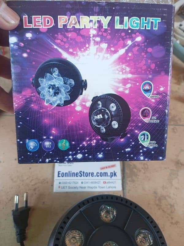 RGB 06 LED Par Stage wall Light Disco Party Wedding Light Led P 2