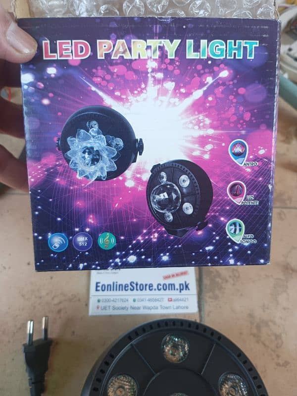 RGB 06 LED Par Stage wall Light Disco Party Wedding Light Led P 4