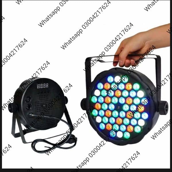 RGB 06 LED Par Stage wall Light Disco Party Wedding Light Led P 10