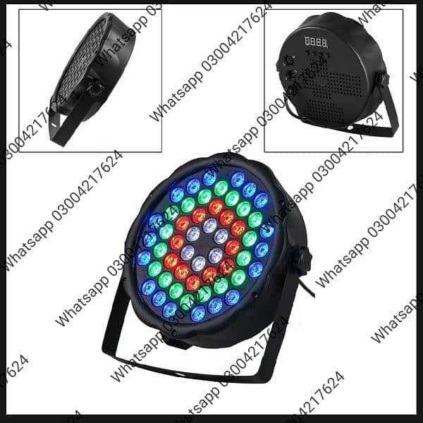 RGB 06 LED Par Stage wall Light Disco Party Wedding Light Led P 11