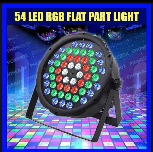RGB 06 LED Par Stage wall Light Disco Party Wedding Light Led P 12