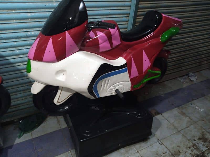 Token coin operated playland / kiddy rides 03167954243 ٹوکن والےجھولے 1